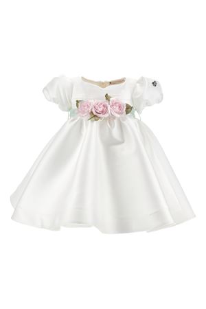 white cotton dress MONNALISA KIDS | 73G90373020120